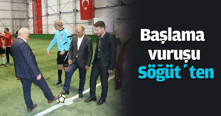 Başlama vuruşu Söğüt’ten