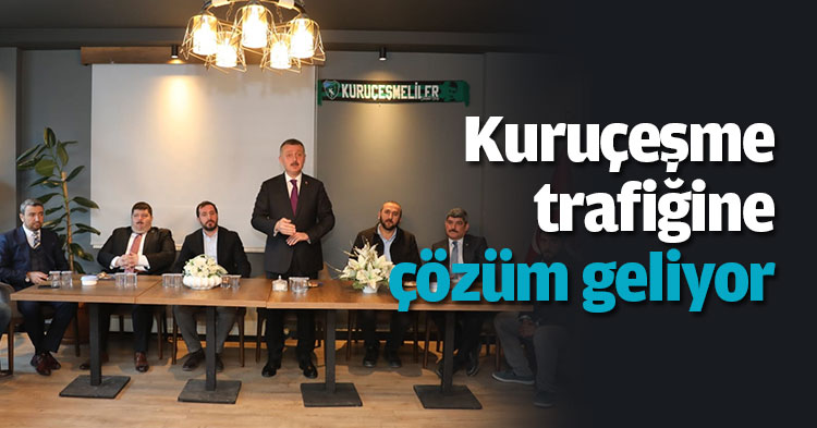 Kuruçeşme trafiğine çözüm geliyor