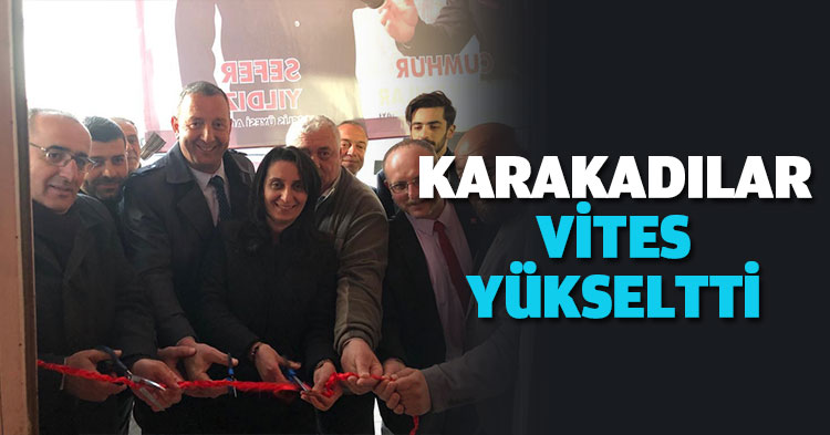 KARAKADILAR VİTES YÜKSELTTİ