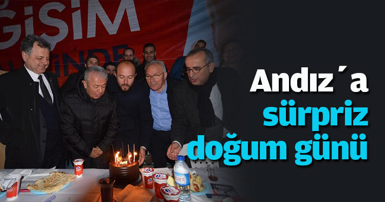 Andız’a önce Derince’de ardından Gölcük’te sürpriz doğum günü 