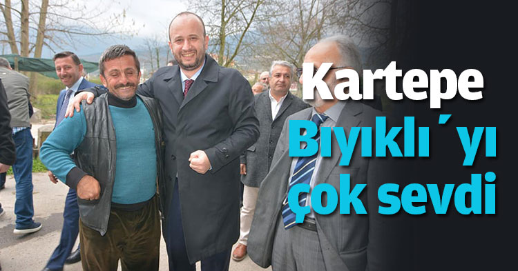 Kartepe Bıyıklı’yı çok sevdi