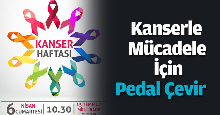 Kanserle Mücadele İçin Pedal Çevir