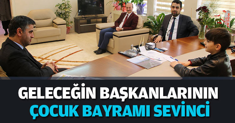 GELECEĞİN BAŞKANLARININ ÇOCUK BAYRAMI SEVİNCİ