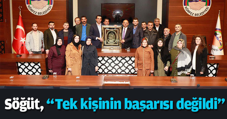 Söğüt, “Tek kişinin başarısı değildi”