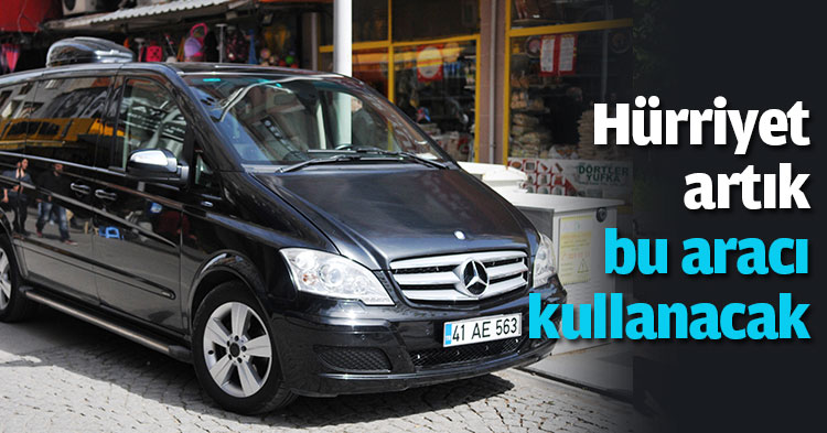 HÜRRİYET, BELEDİYENİN MAKAM ARACINI KULLANMAYACAK