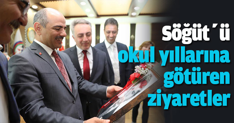 Söğüt’ü okul yıllarına götüren ziyaretler