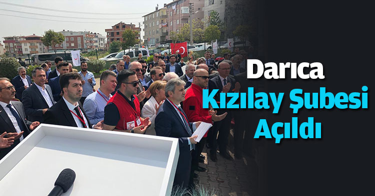 Darıca Kızılay Şubesi Açıldı
