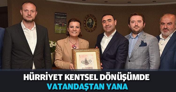 HÜRRİYET KENTSEL DÖNÜŞÜMDE VATANDAŞTAN YANA