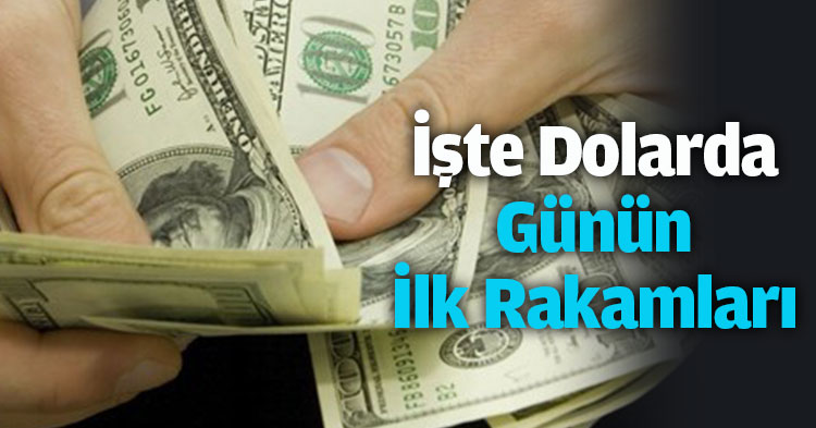 İşte Dolarda Günün İlk Rakamları