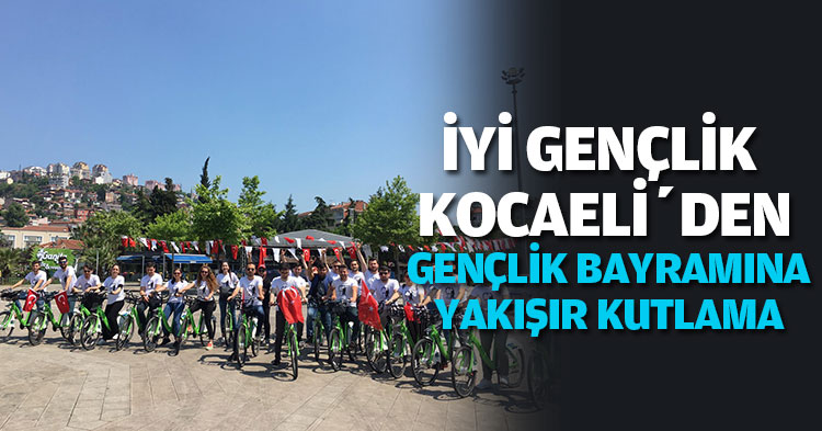 İYİ GENÇLİK KOCAELİ’DEN GENÇLİK BAYRAMINA YAKIŞIR KUTLAMA