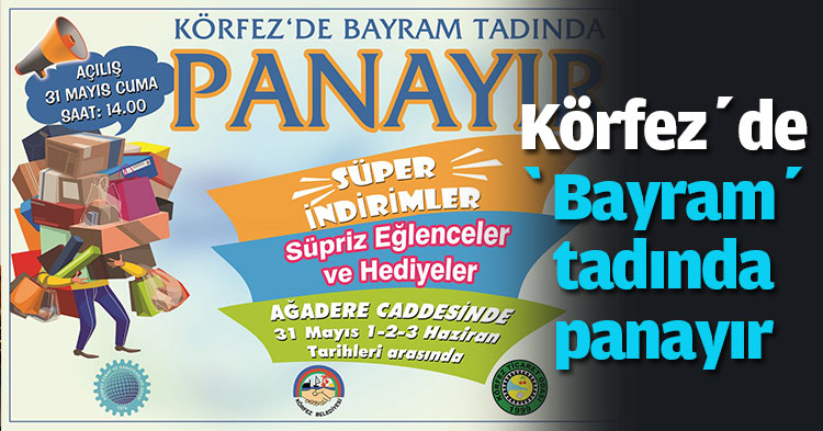 Körfez’de ‘Bayram’ tadında panayır 