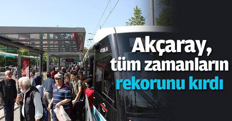 Akçaray, tüm zamanların rekorunu kırdı