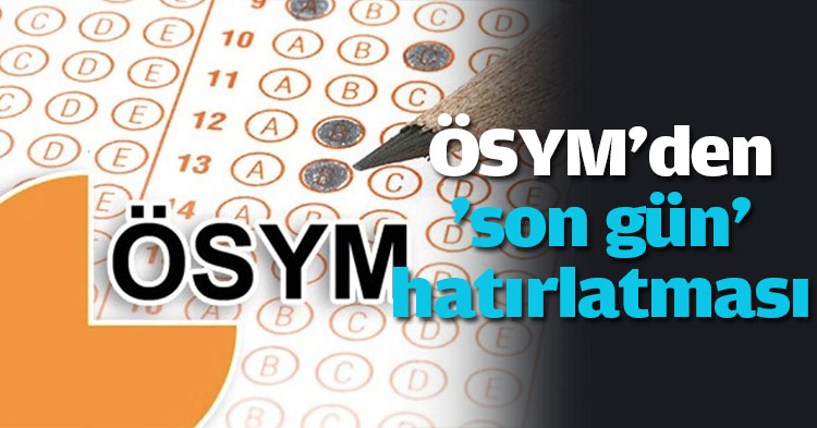 DGS BAŞVURUSU BUGÜN SON!