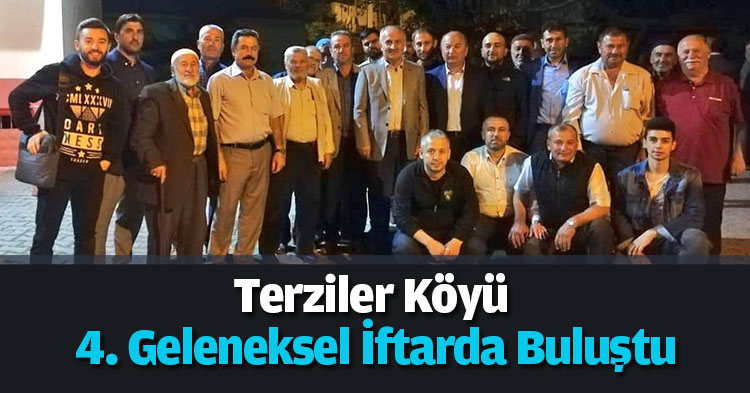 Terziler Köyü 4. Geleneksel İftarda Buluştu