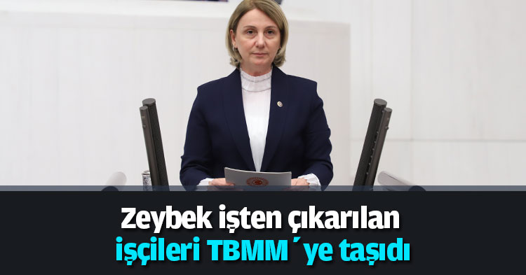 Zeybek işten çıkarılan işçileri TBMM’ye taşıdı