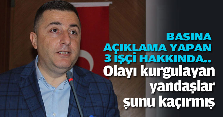  İdris Ersoy'dan İşten Çıkarılan 3 Kişi İçin Açıklama Geldi!