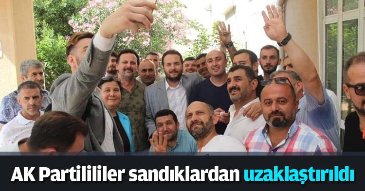 AK Partilililer sandıklardan uzaklaştırıldı