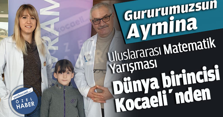 Uluslararası Caribou Matematik Yarışması Dünya birincisi Kocaeli’nden 