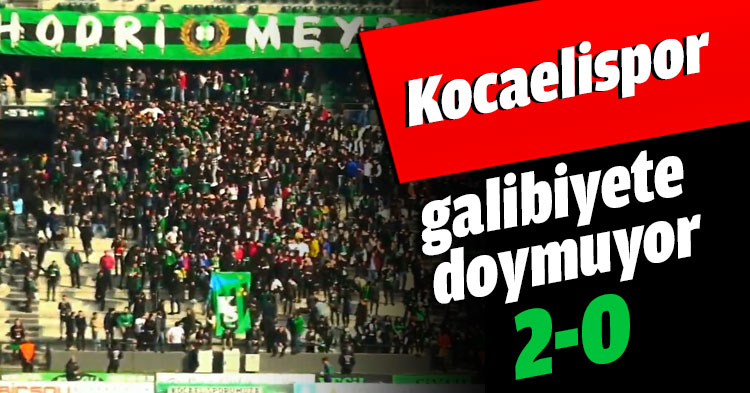 Kocaelispor galibiyete doymuyor