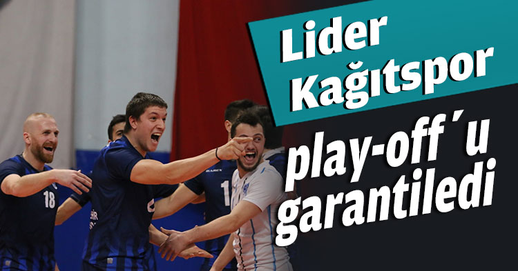 Lider Kağıtspor play-off’u garantiledi