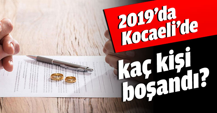2019’da Kocaeli’de kaç kişi boşandı?