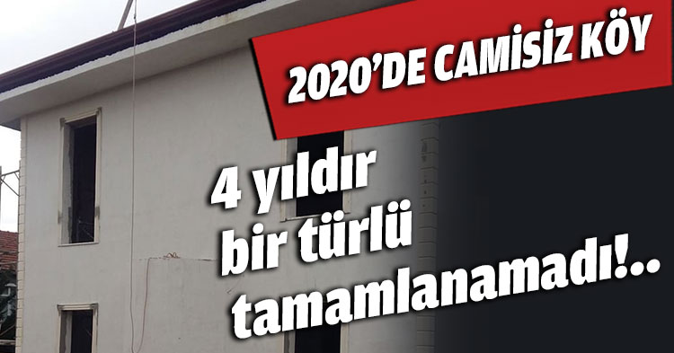 4 yıldır bir türlü tamamlanamadı!..