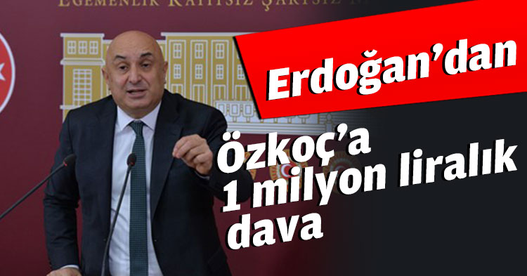 Erdoğan'dan Engin Özkoç'a 1 milyon liralık dava