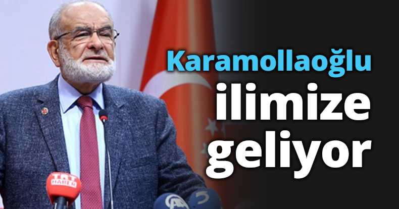 Karamollaoğlu ilimize geliyor