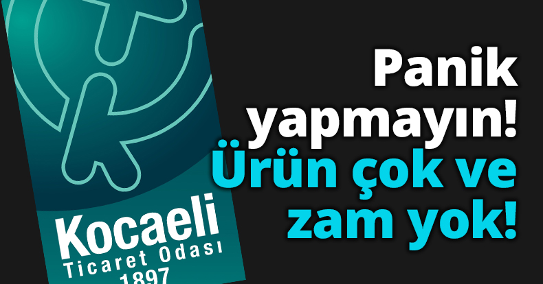 KOTO üyesi marketçilerden ‘corona ve stok’ açıklaması:  Panik yapmayın! Ürün çok ve zam yok!