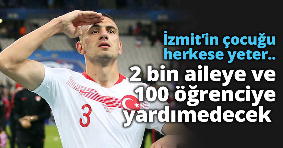 İzmit’in çocuğu herkese yeter.. 2 bin aileye ve 100 öğrenciye yardım edecek 