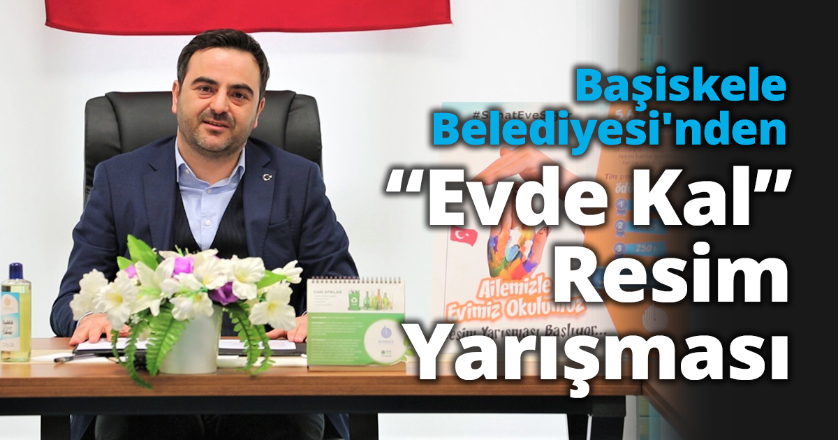 Başiskele Belediyesi'nden “Evde Kal” Resim Yarışması
