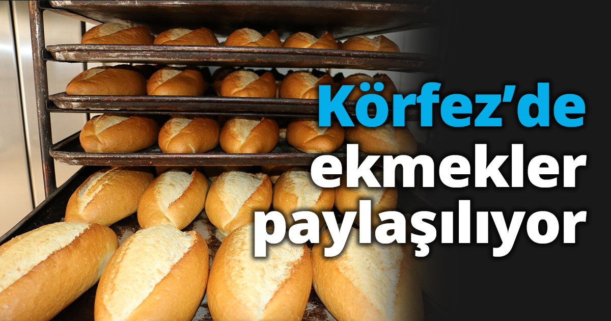 Körfez’de ekmekler paylaşılıyor
