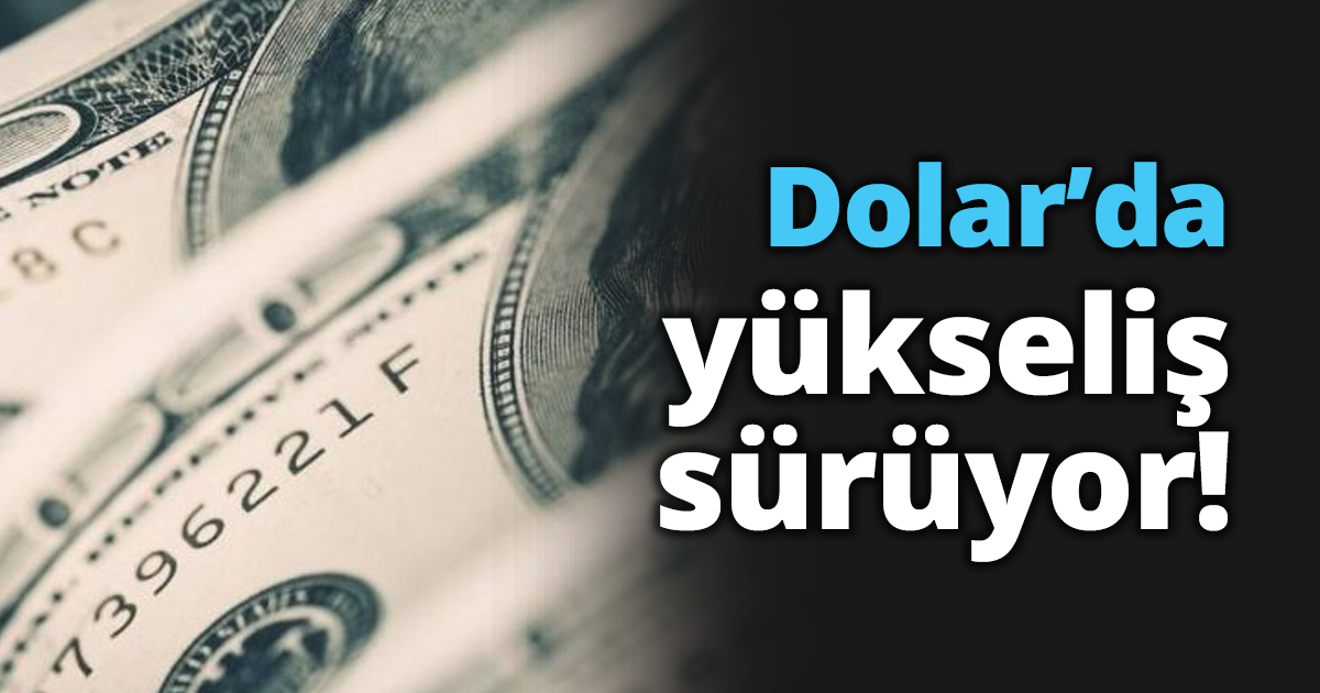 Dolar’da yükseliş sürüyor!