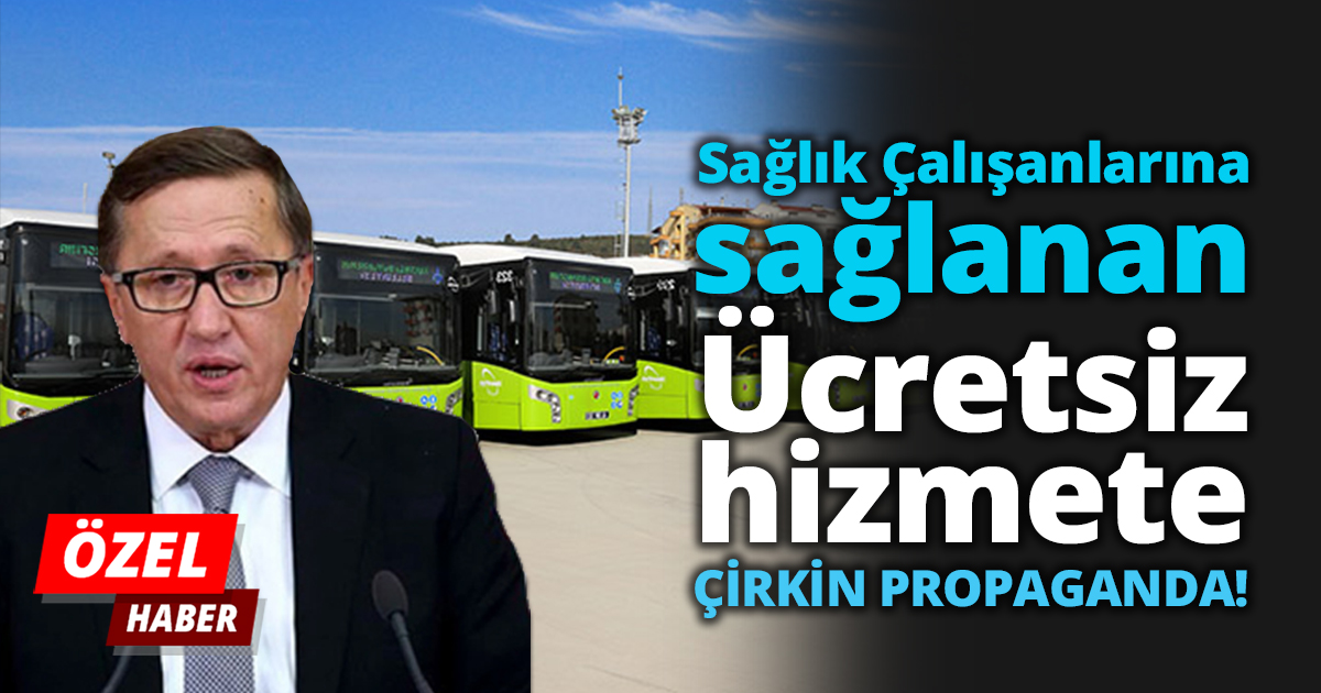 Türkkan’dan  Sağlık çalışanlarına verilen ücretsiz hizmete çirkin propaganda!