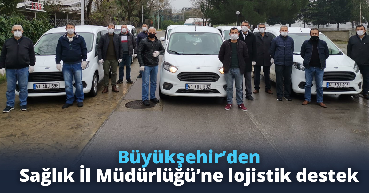 Büyükşehir’den Sağlık İl Müdürlüğü’ne lojistik destek