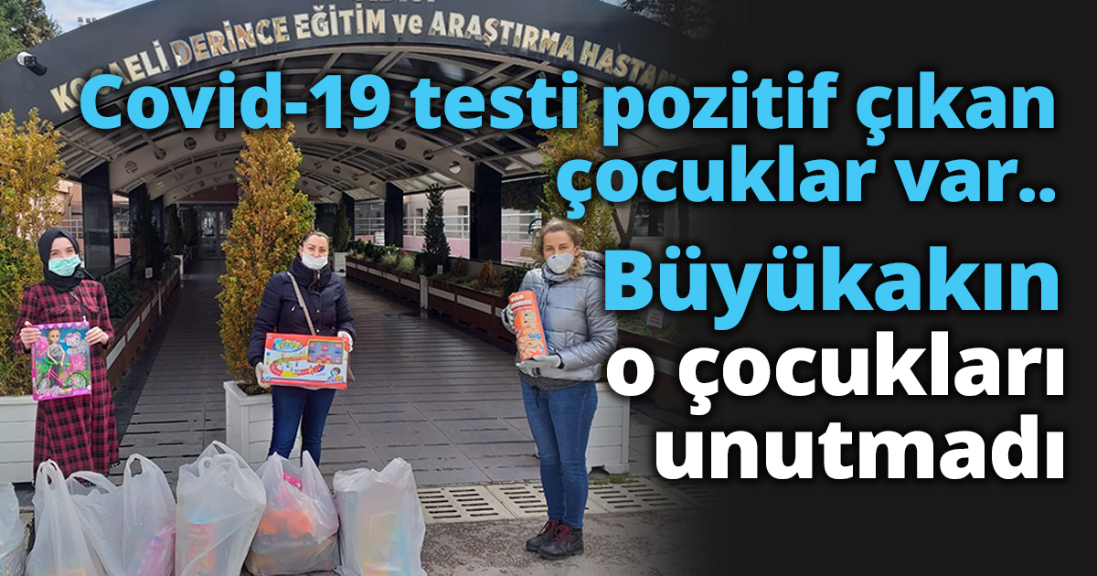 Başkan Büyükakın çocukları unutmadı