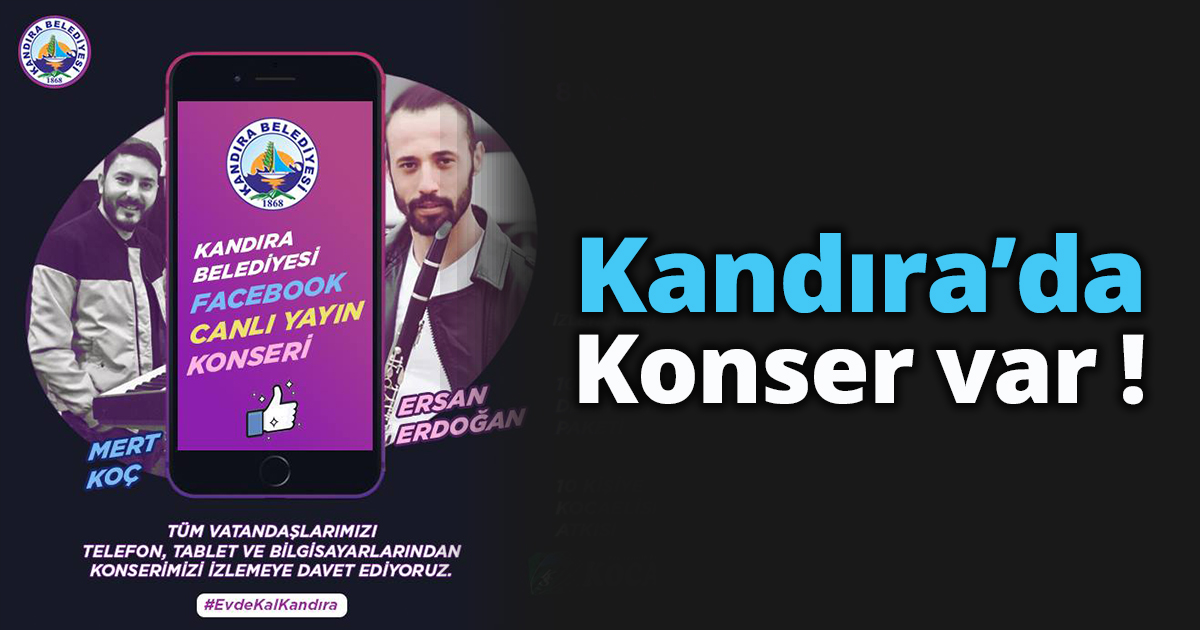 Kandıra'da konser var!