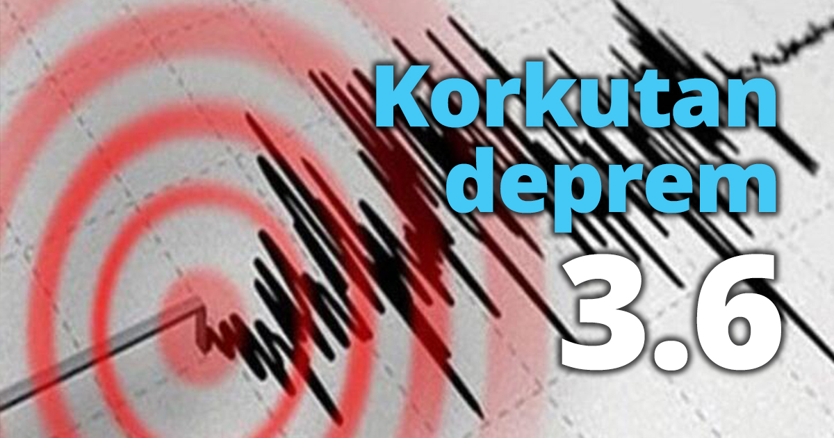 Korkutan deprem