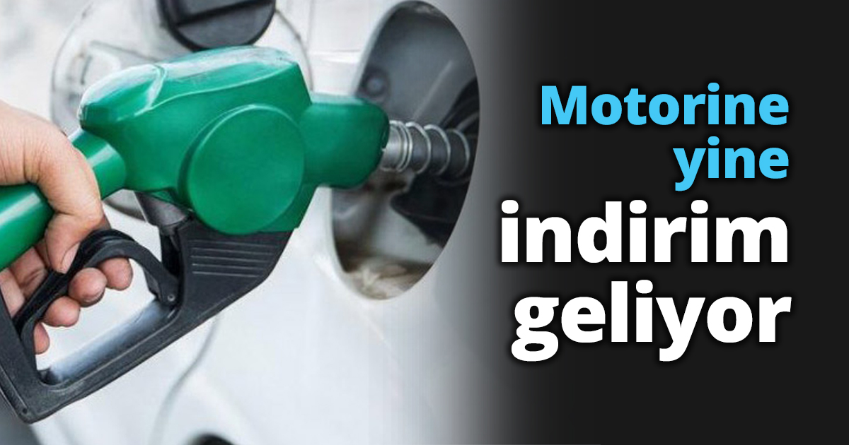 Motorine yine indirim geliyor