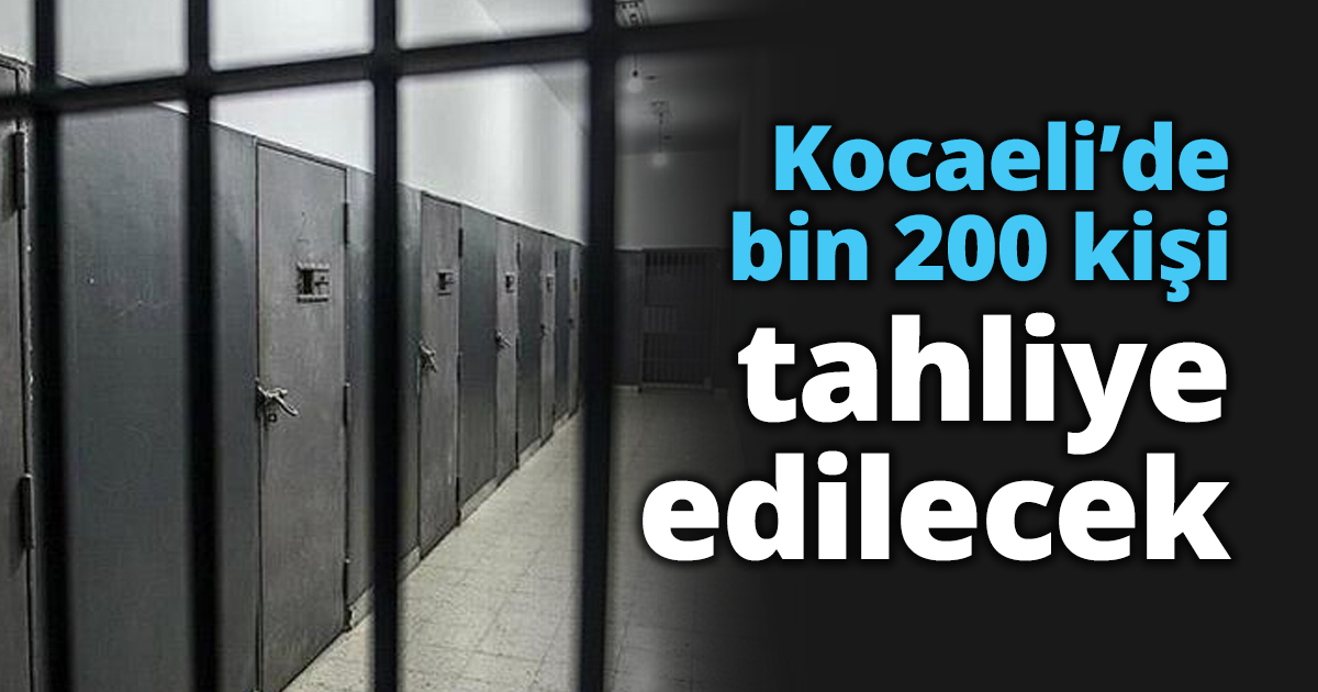 Kocaeli’de bin 200 kişi tahliye edilecek