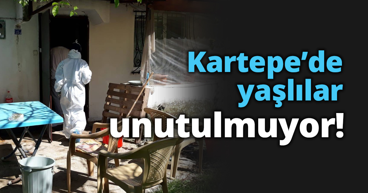 Kartepe’de yaşlılar unutulmuyor!