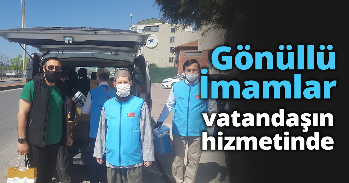 Gönüllü imamlar vatandaşın hizmetinde