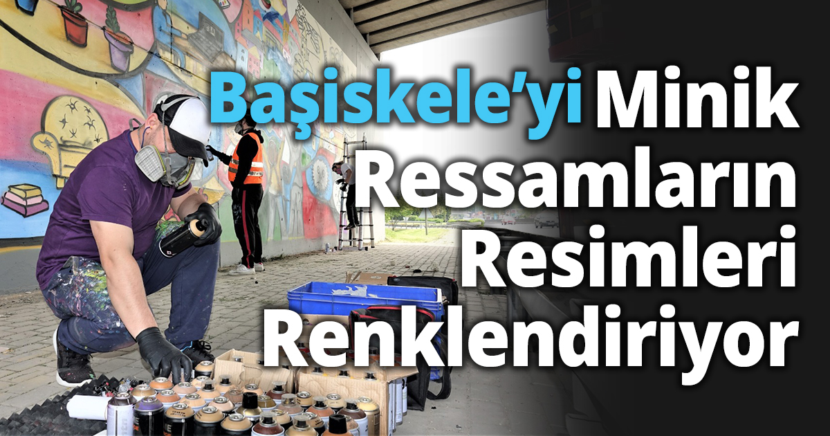 Başiskele’yi Minik Ressamların Resimleri Renklendiriyor
