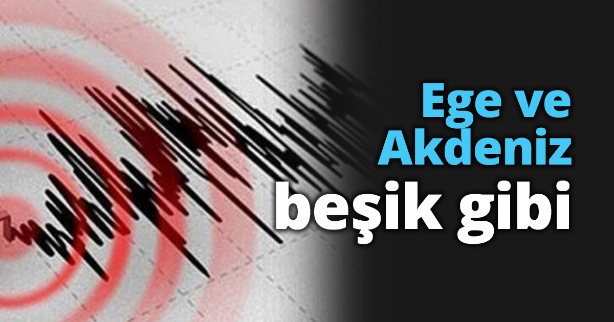 Ege ve Akdeniz beşik gibi