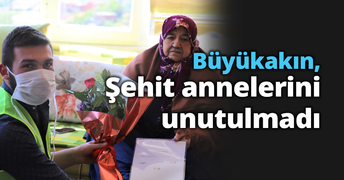 Büyükakın, Şehit anneleri unutulmadı