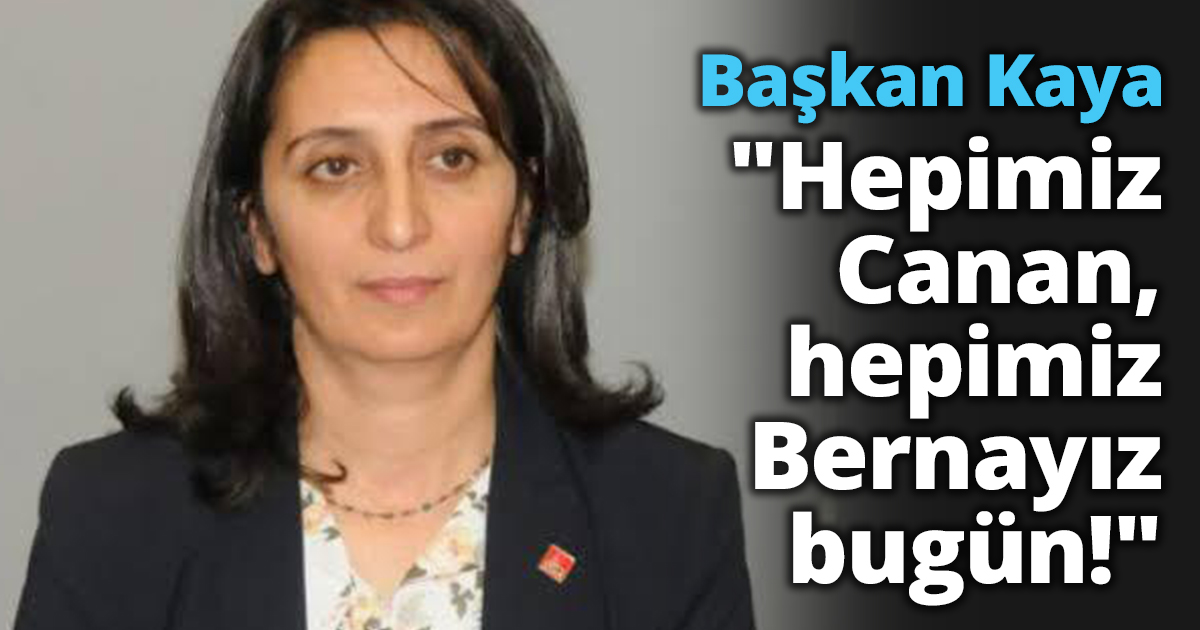 Başkan Kaya; 