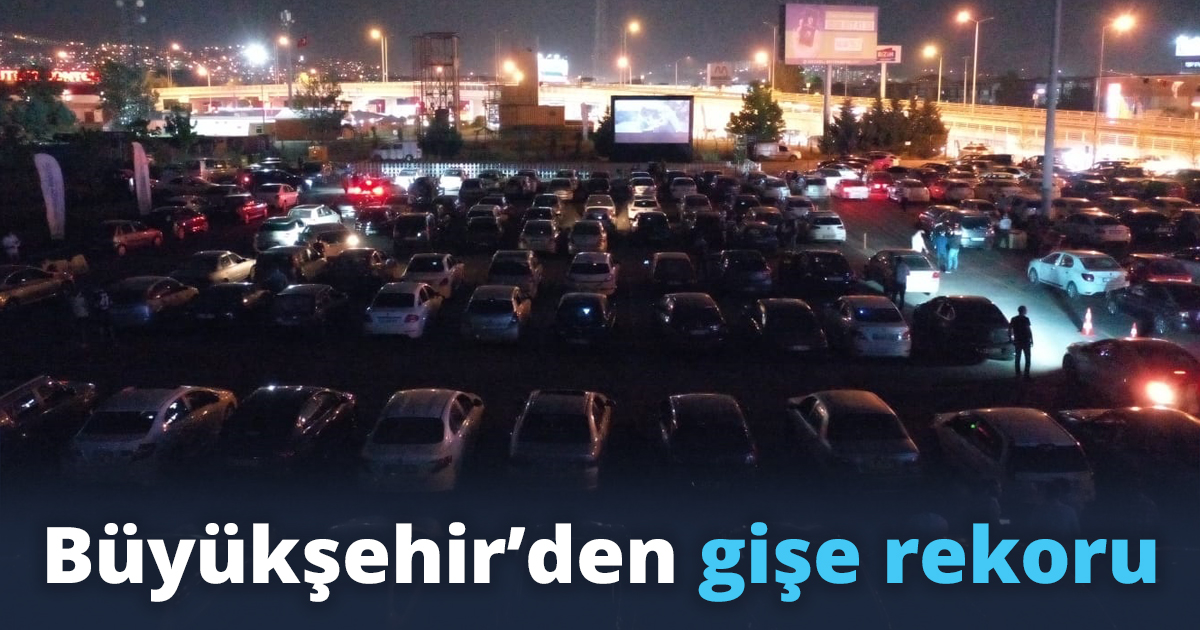 Büyükşehir’den gişe rekoru
