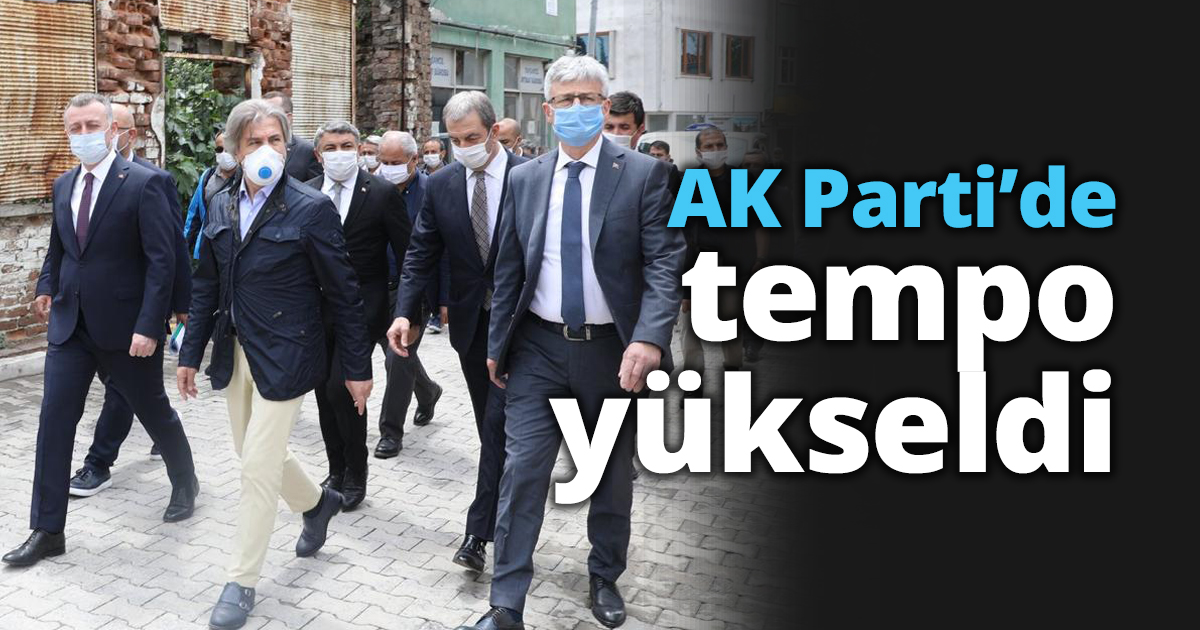 AK Parti’de tempo yükseldi