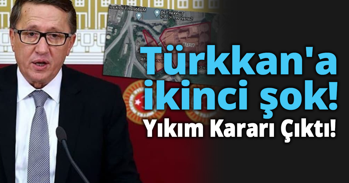 Türkkan'a ikinci şok, Dilovası Belediyesi'nden!