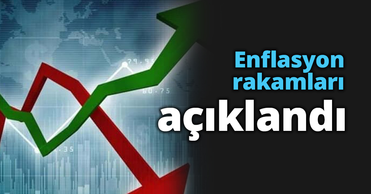 Enflasyon rakamları açıklandı